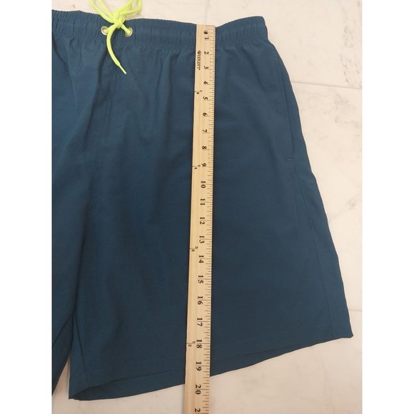 SILKWORLD Men's Swim Trunks Quick Dry Shorts Zip Pockets Sz XXL - Picture 11 of 12